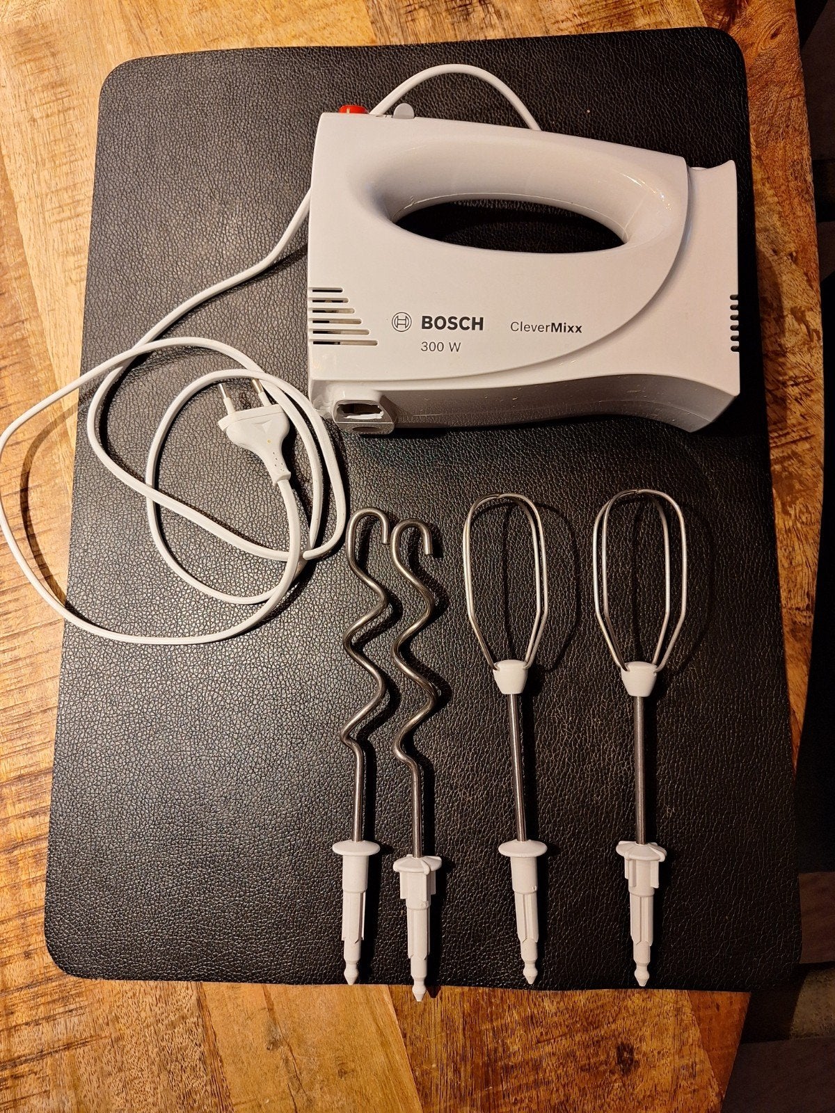 Bosch CleverMixx Handmixer 300W met kloppers en deeghaken, Ophalen, Zo goed als nieuw