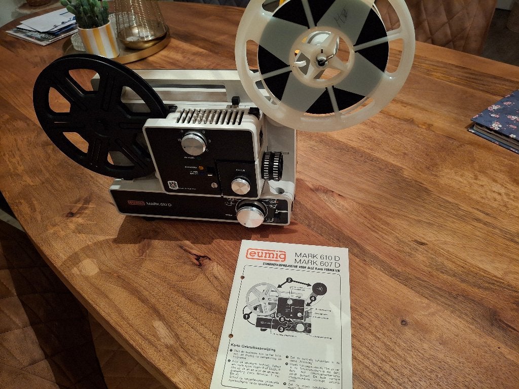 GETESTE EN WERKENDE EUMIG MARK 610 D 8MM & SUPER 8, Ophalen of Verzenden, 1960 tot 1980, Projector