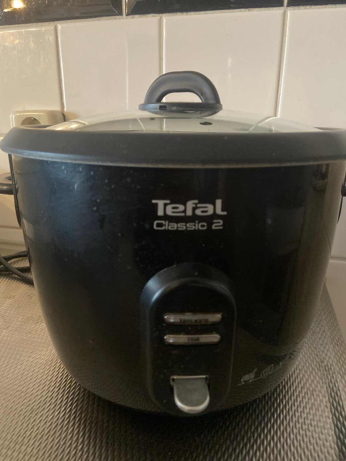 Tefal Classic 2 Rijstkoker met stoomfunctie, Ophalen of Verzenden, Gebruikt
