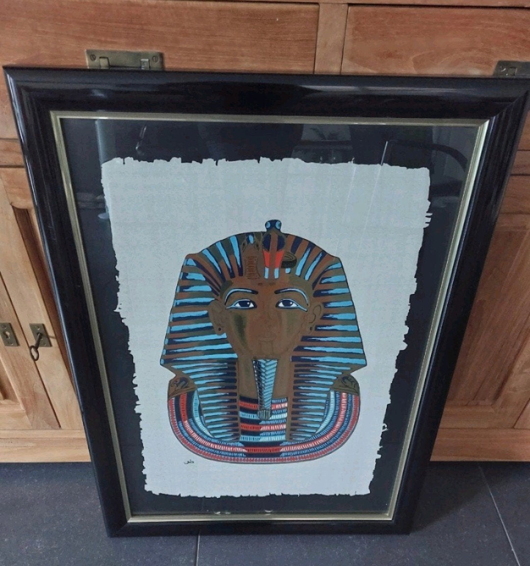 SCHILDERIJ Egypte 🙂, Huis en Inrichting, Woonaccessoires | Schilderijen, Tekeningen en Foto's, Ophalen, 50 tot 75 cm, Zo goed als nieuw