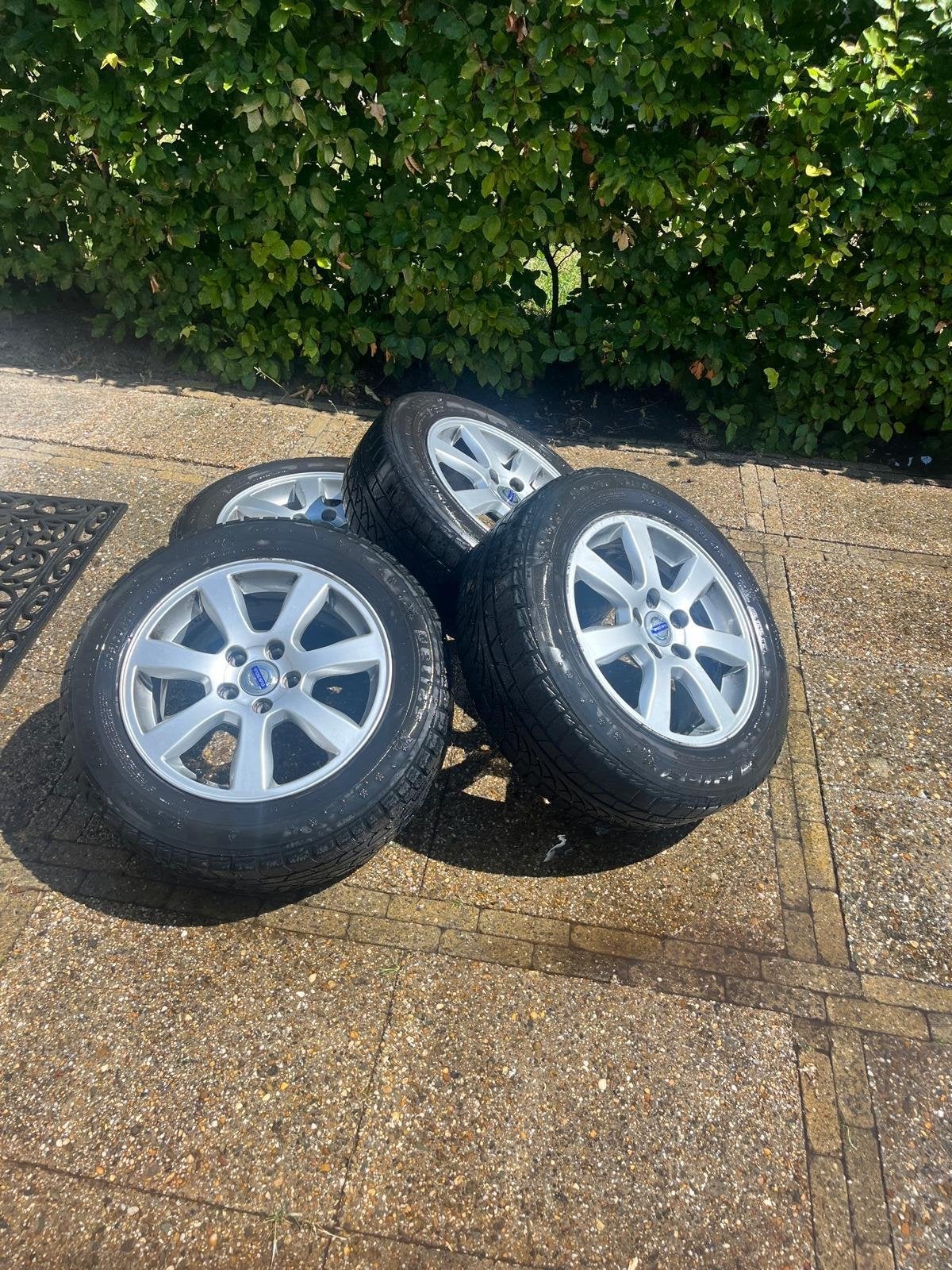 Volvo V60 Velgen 4x108 met banden, Auto-onderdelen, Banden en Velgen, Ophalen, Gebruikt, Banden en Velgen, Personenwagen