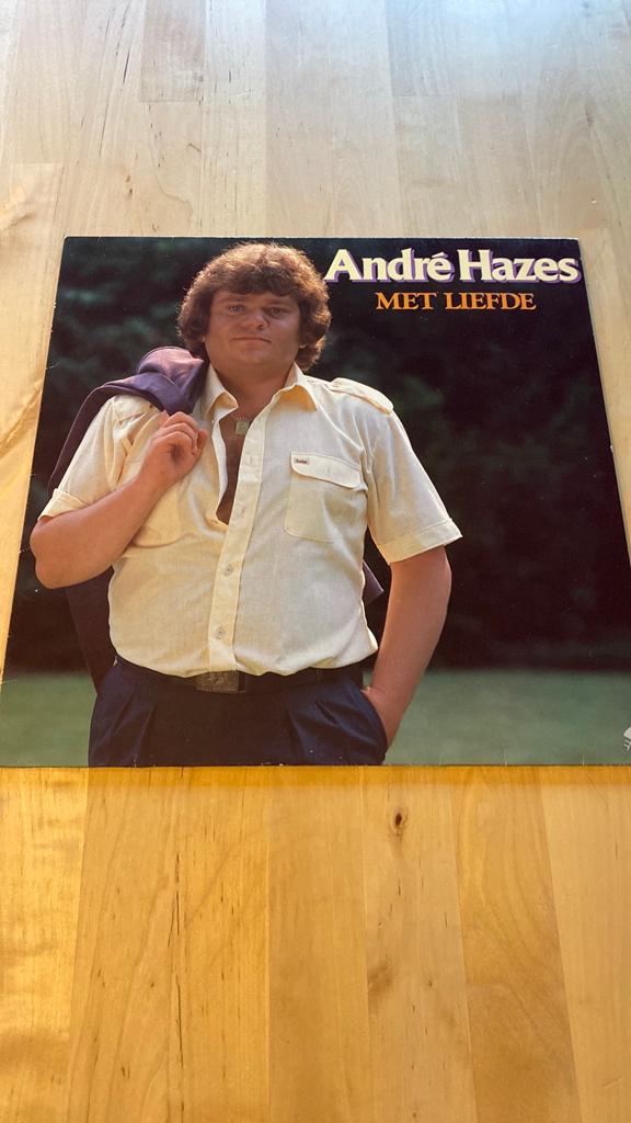 Vinyl lp Andre Hazes - Met liefde, Ophalen of Verzenden, Zo goed als nieuw, 12 inch, Levenslied of Smartlap