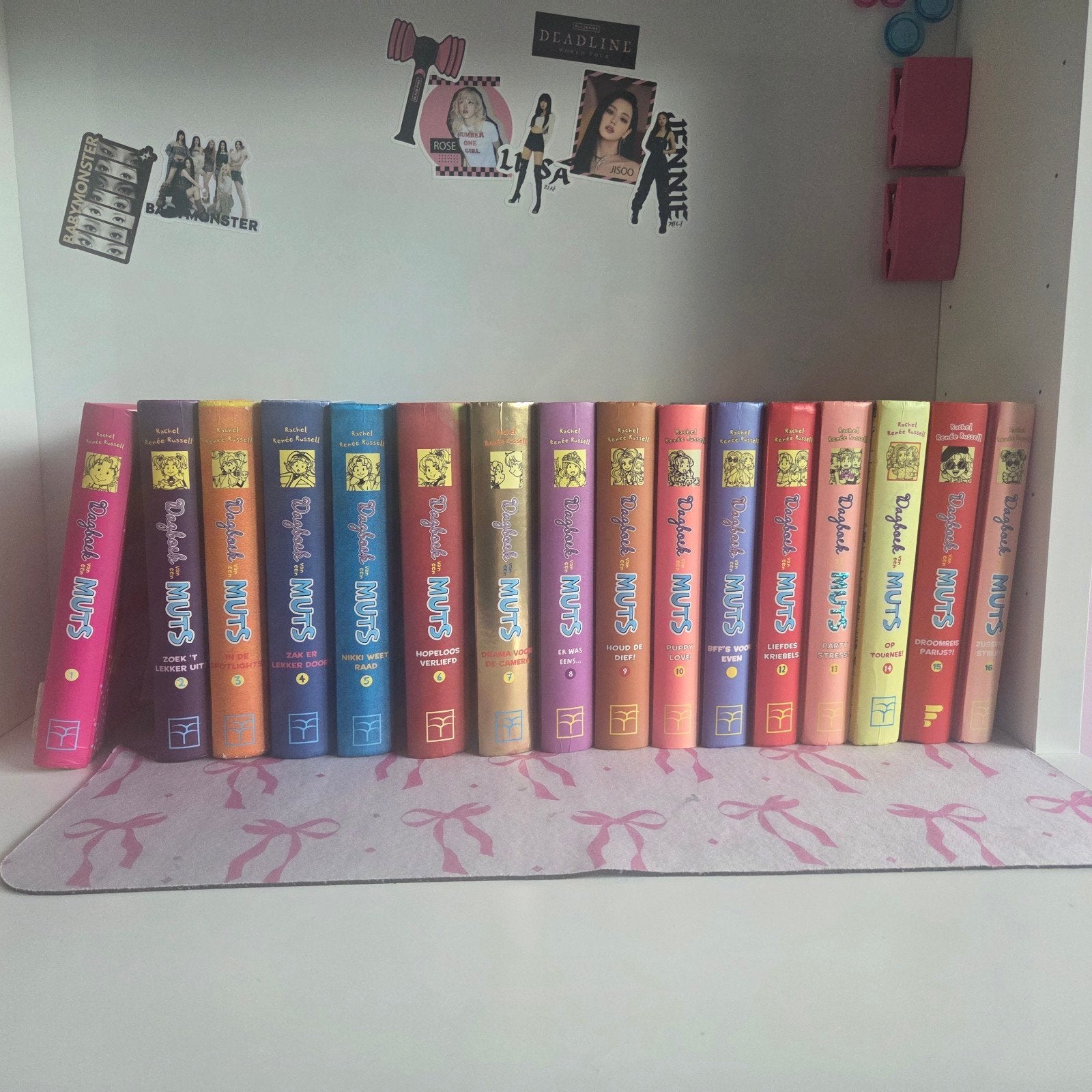dagboek van een muts 17 delen., Ophalen of Verzenden, Zo goed als nieuw, Rachel renee russel