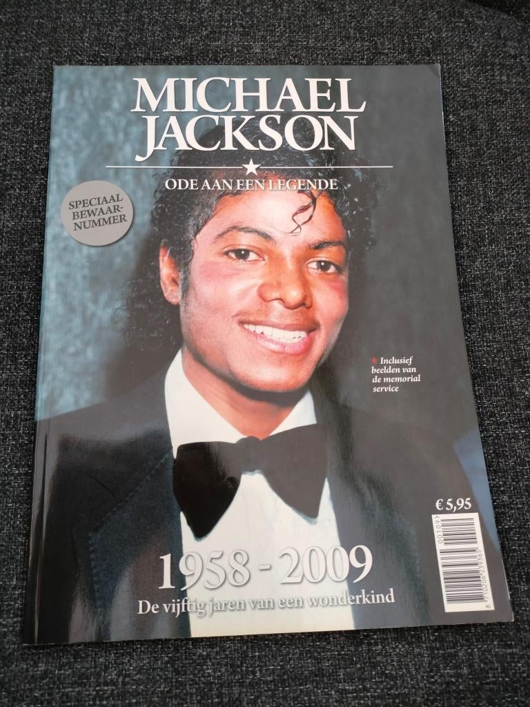 Special magazine Michael Jackson ode aan een legende 130 blz, Verzenden, Gebruikt, Boek, Tijdschrift of Artikel