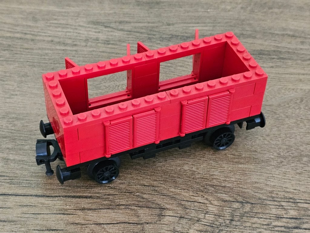 LEGO Train 7730 - Alleen de rode wagon, Ophalen of Verzenden, Gebruikt, Lego