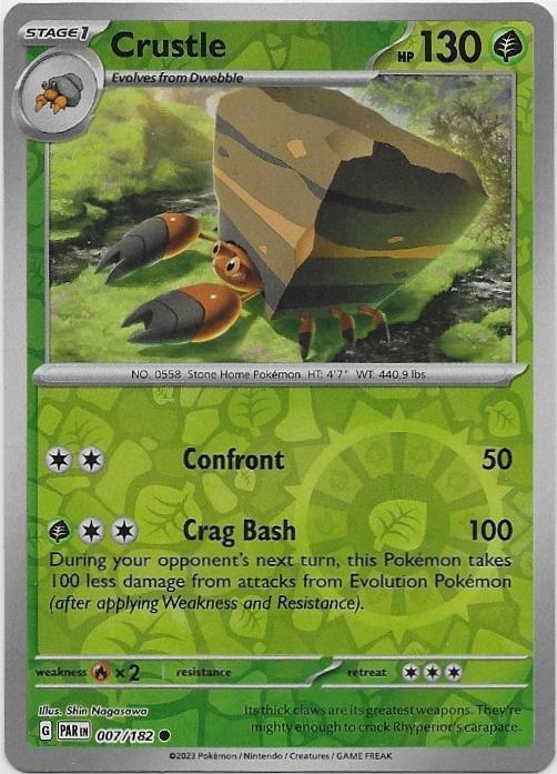 Paradox Rift,  Crustle [reverse] 7/182, Verzenden, Nieuw, Losse kaart