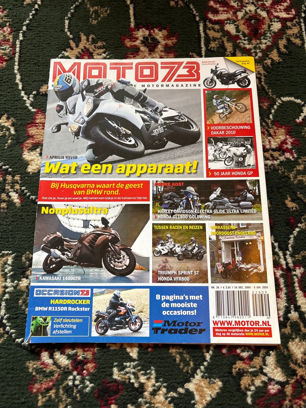 MOTO73 Motormagazine - Nummer 26 - 2009, Boeken, Ophalen of Verzenden