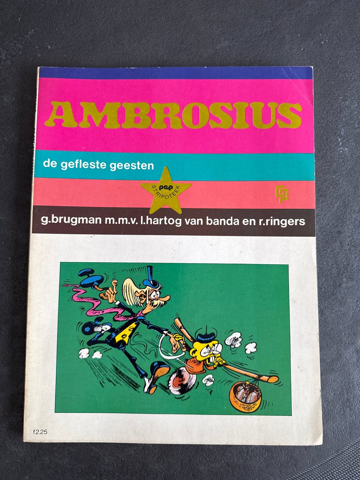 Ambrosius: De Gefleste Geesten - Pep Stripotheek, Eén stripboek, Ophalen, Gelezen
