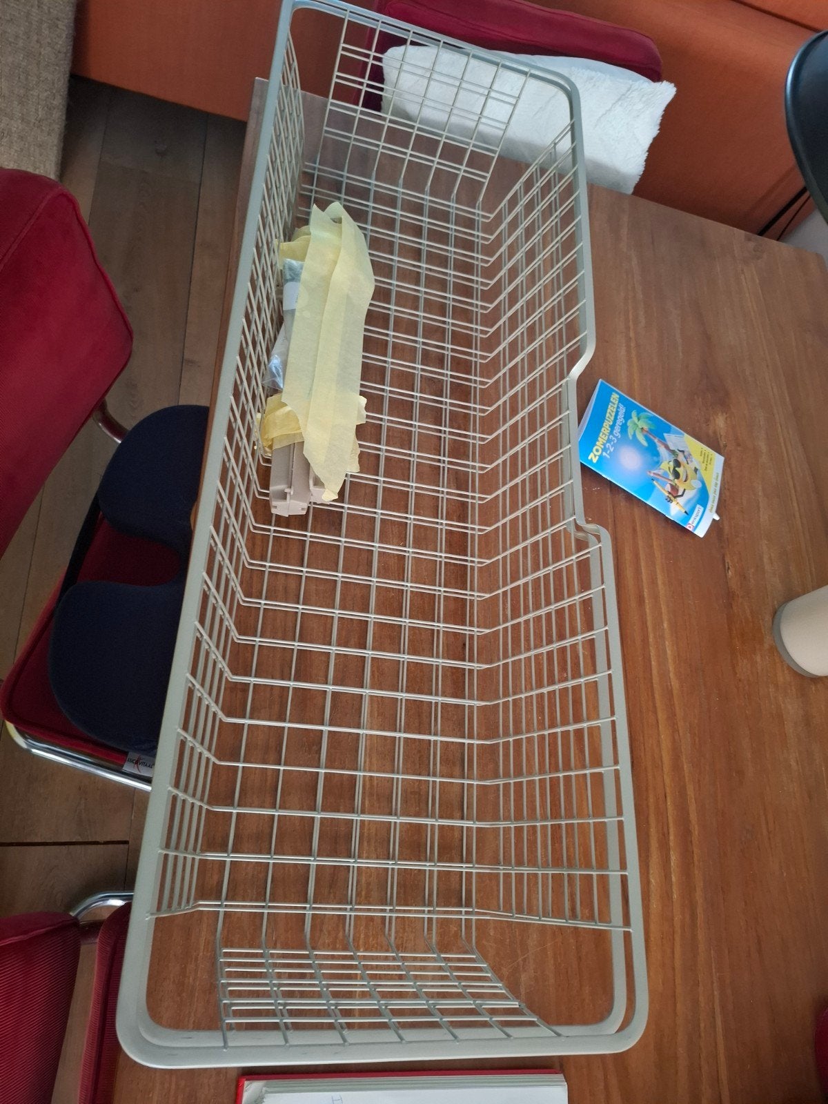 Uittrekbare draadmand voor kast of lade, Ophalen, Gebruikt