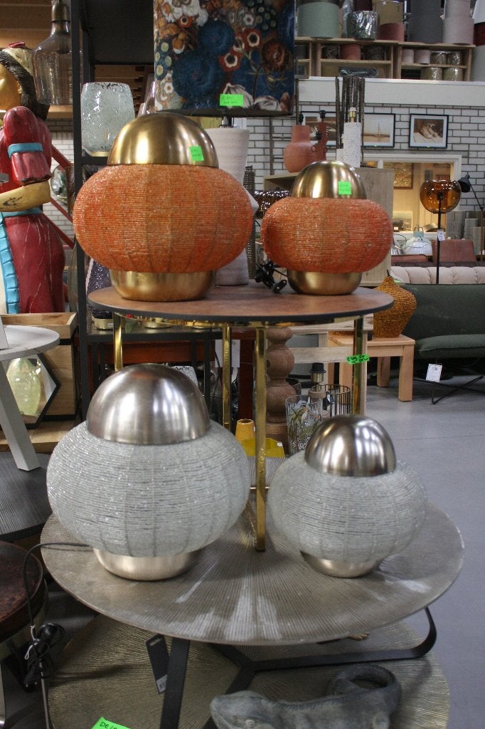 4x sfeervolle tafellamp Cetera Light & Living Oosters kralen, Ophalen of Verzenden, Zo goed als nieuw, E27 (groot), Light & Living