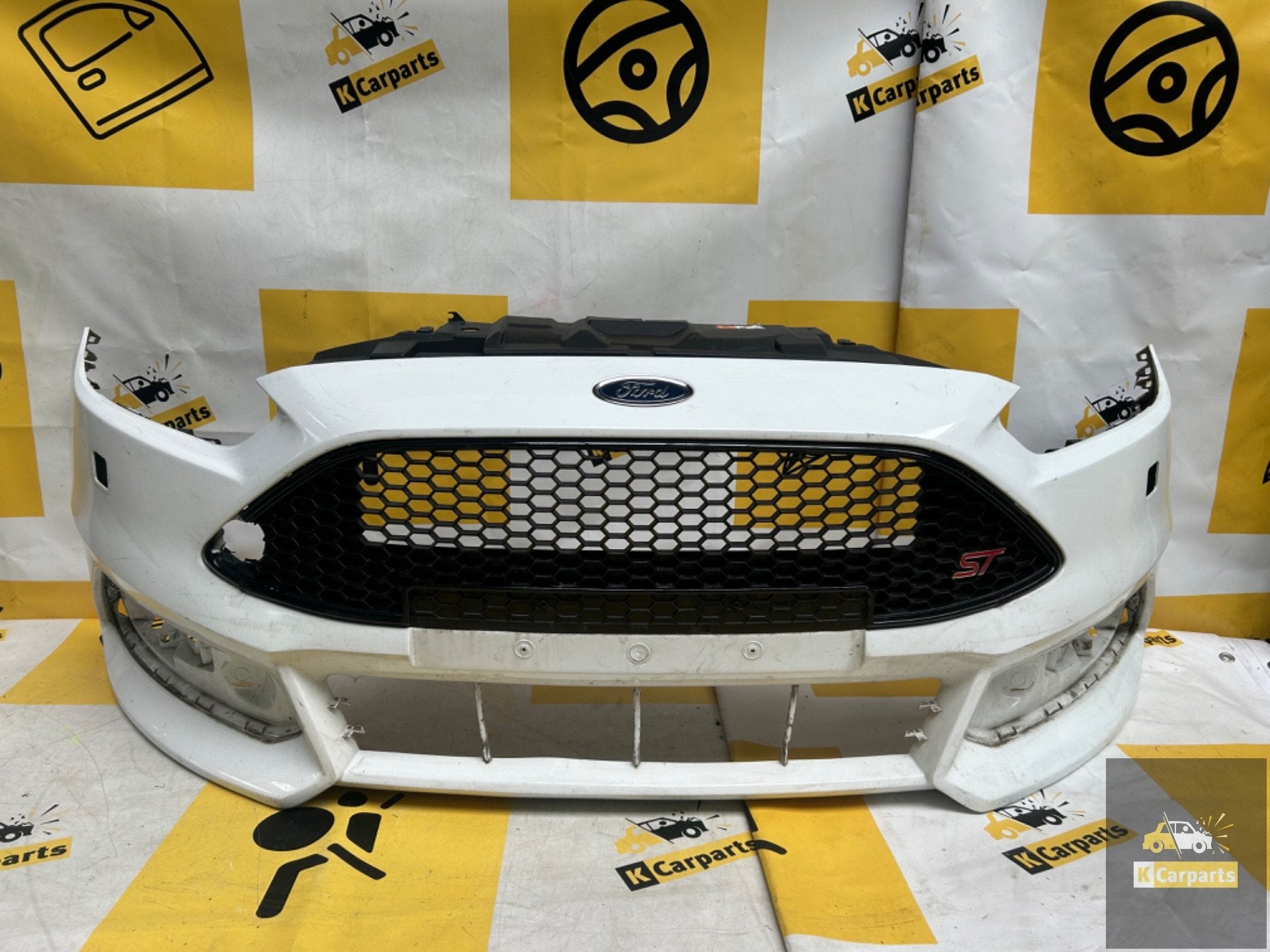 VOORBUMPER FORD FOCUS ST-1 FACELIFT 2014-2018 F1EB17757B, Info@fabrikant.eu, Ophalen of Verzenden, Ford, Bumper