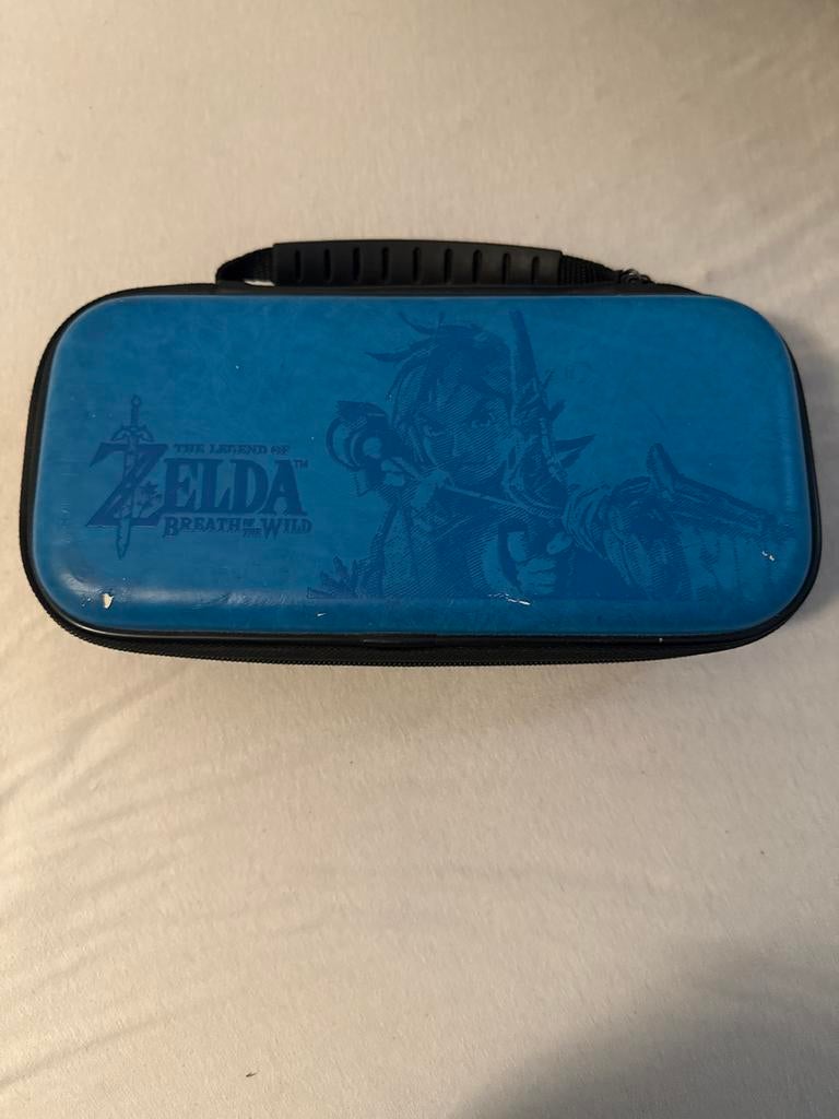 Nintendo Switch (2019) met Zelda hoes en 2 controllers, Ophalen of Verzenden, Gebruikt, Met 2 controllers, Switch 2019 Upgrade