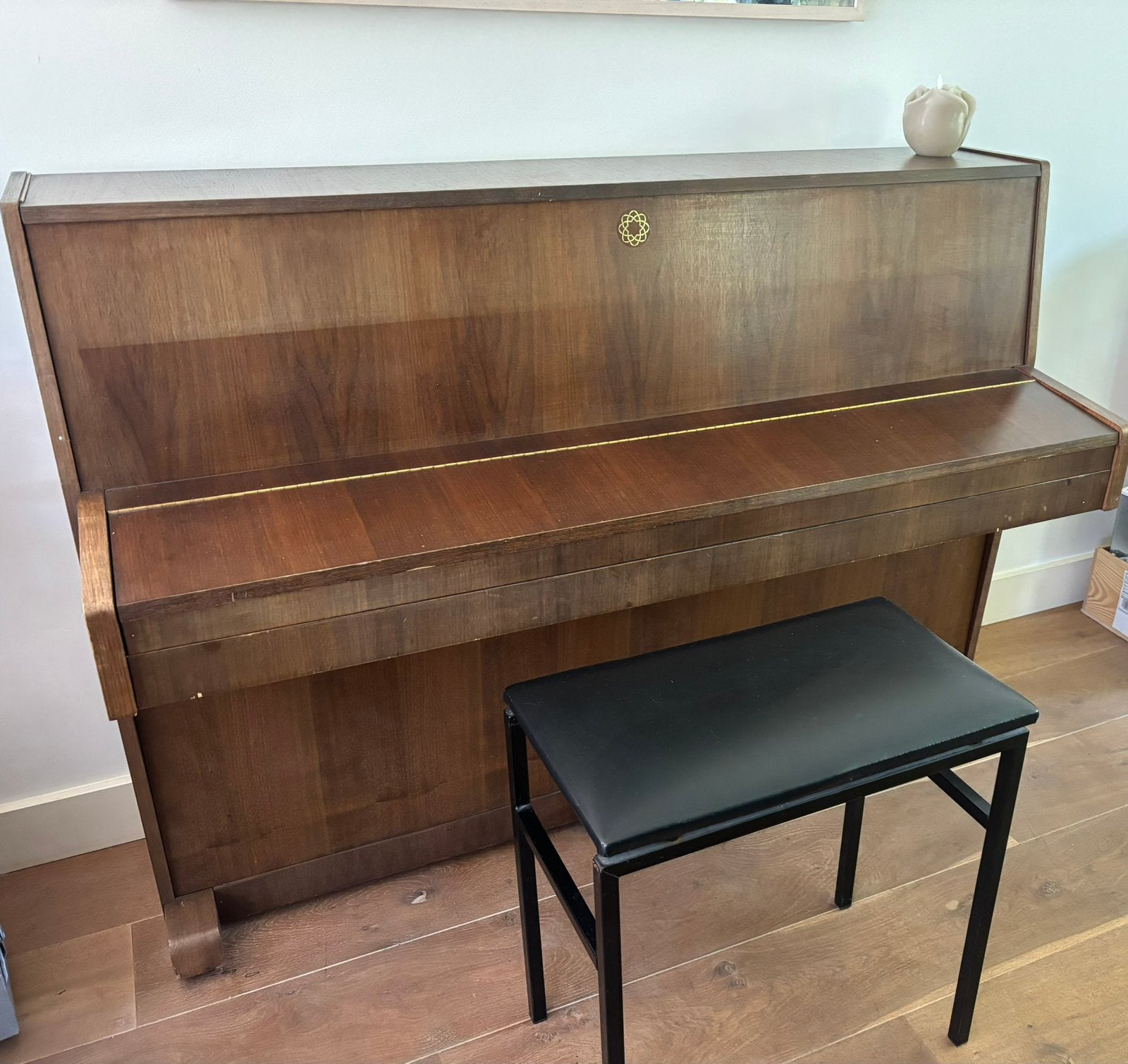 Lindbergh piano mét kruk |  om zo mee te nemen, Ophalen, Gebruikt, Zwart