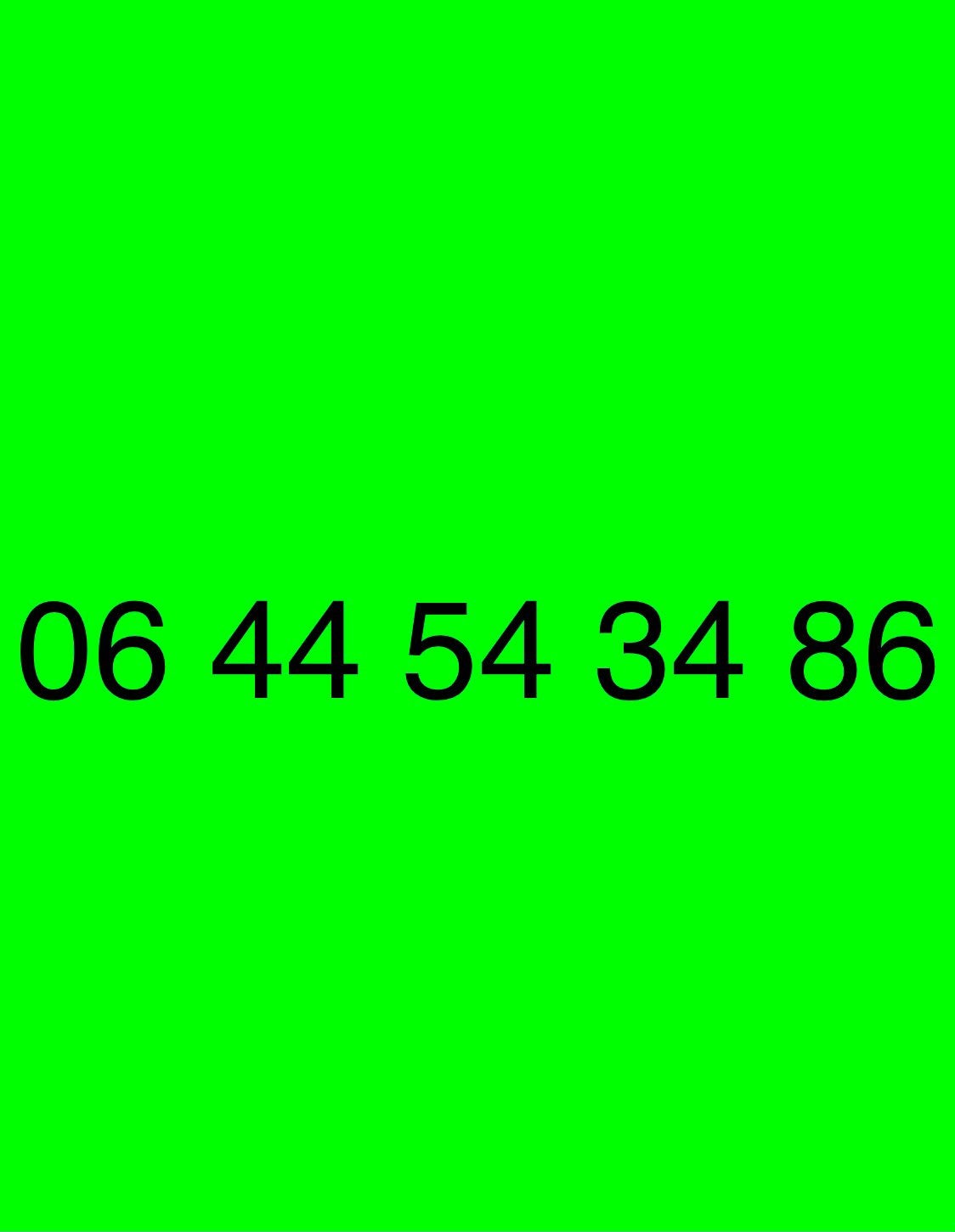 Makkelijke Telefoonnummer - 06 44 54 34 86, Telecommunicatie, Ophalen of Verzenden, Nieuw, Overige providers, Prepaidkaart
