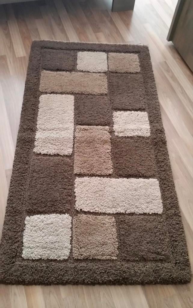 Vloerkleed Colorado Merinos 100x150 cm - Bruin/Beige, 100 tot 150 cm, Bruin, Rechthoekig, 50 tot 100 cm