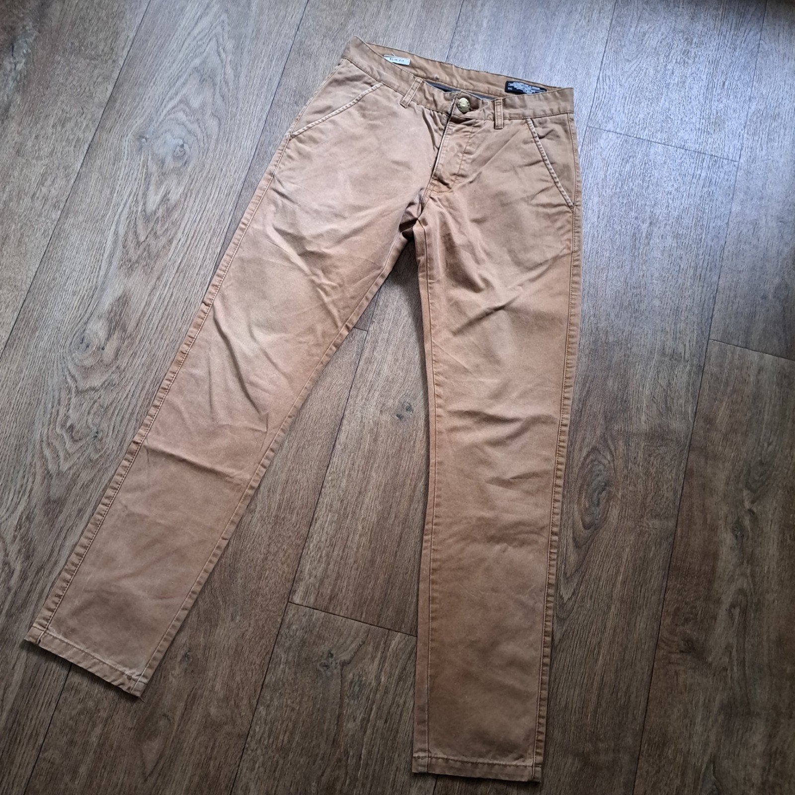 chino J&J mt. 30/32, Bruin, Ophalen of Verzenden, Zo goed als nieuw, Jack & Jones