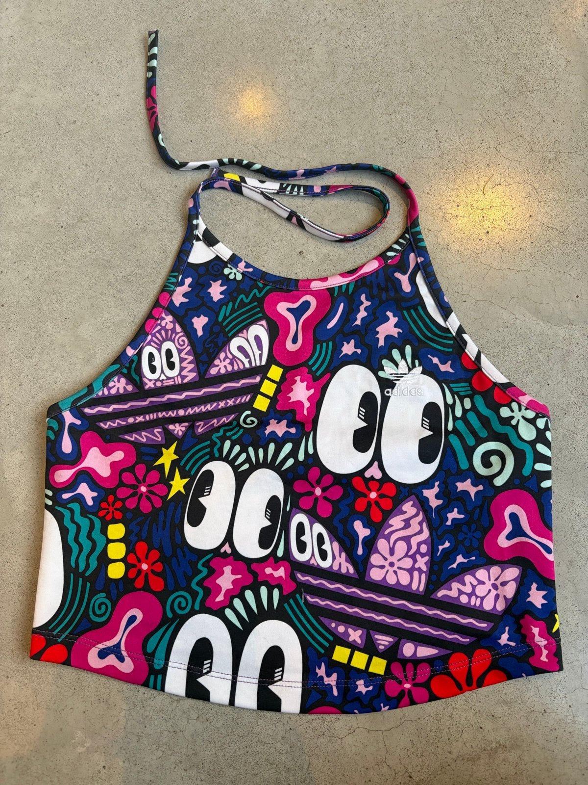 Nieuwe Adidas x Hattie Stewart Crop Top mt S, Meerkleurig, Ophalen of Verzenden, Zo goed als nieuw, Maat 36 (S)