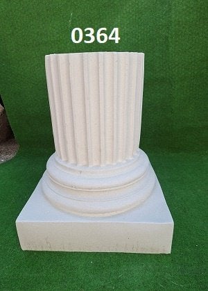 ZUIL / BASE / ZONNE WIJZER ROND.   NR 0364, Ophalen, Nieuw, Beton, Mensenbeeld