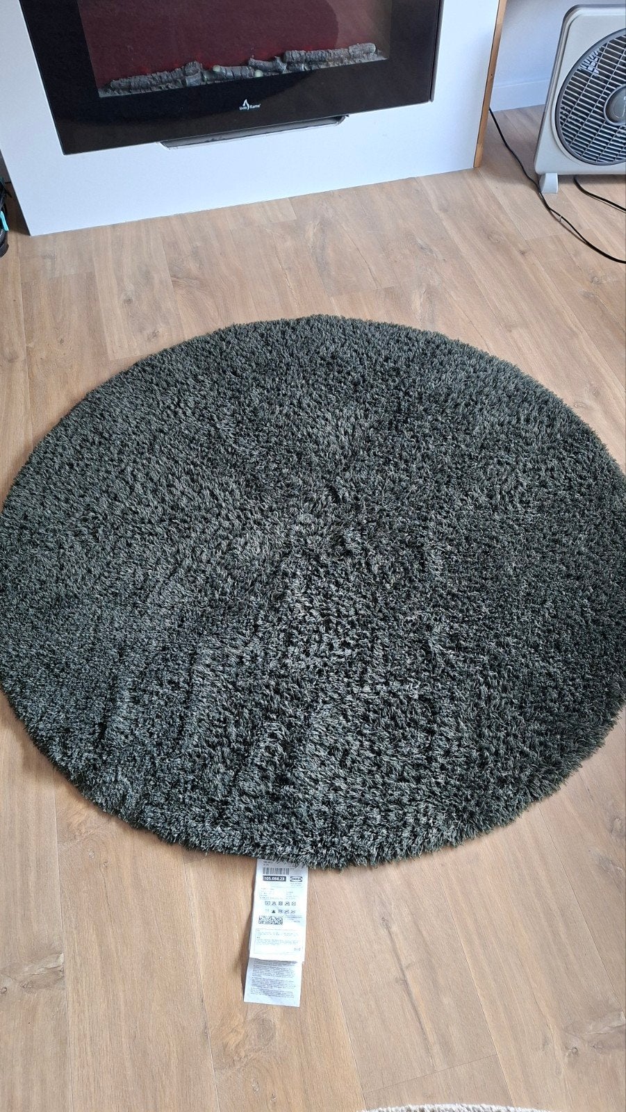 Kleed  IKEA 130 cm, Modern, Scandinavisch, Rond, Ophalen of Verzenden, Zo goed als nieuw