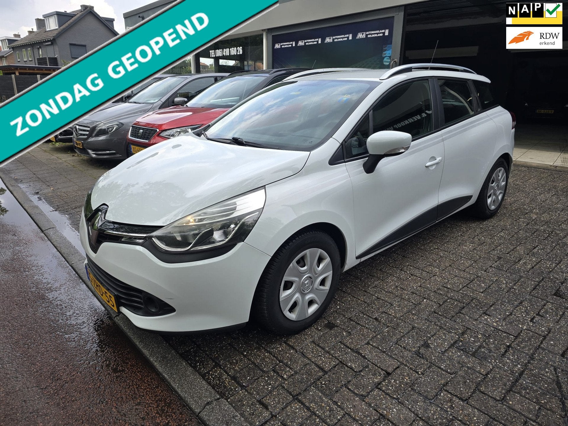 Renault Clio Estate 1.5 dCi ECO Expression EXPORT | RIJDT SC, Voorwielaandrijving, Stof, Gebruikt, 4 cilinders