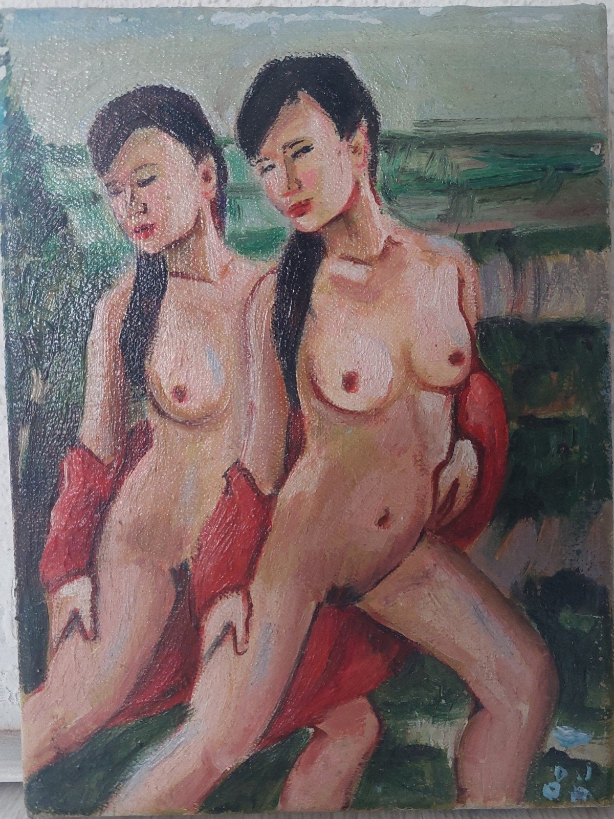 Denny Jacobs - 2 Chinese meisjes, Ophalen of Verzenden