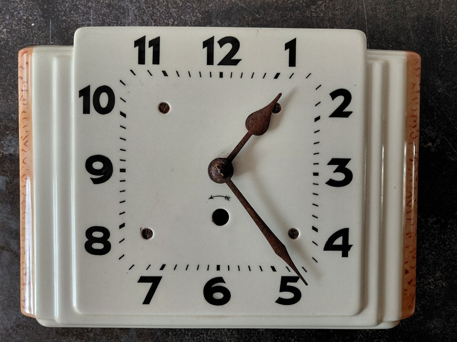 Antieke Art Deco klok, Ophalen of Verzenden