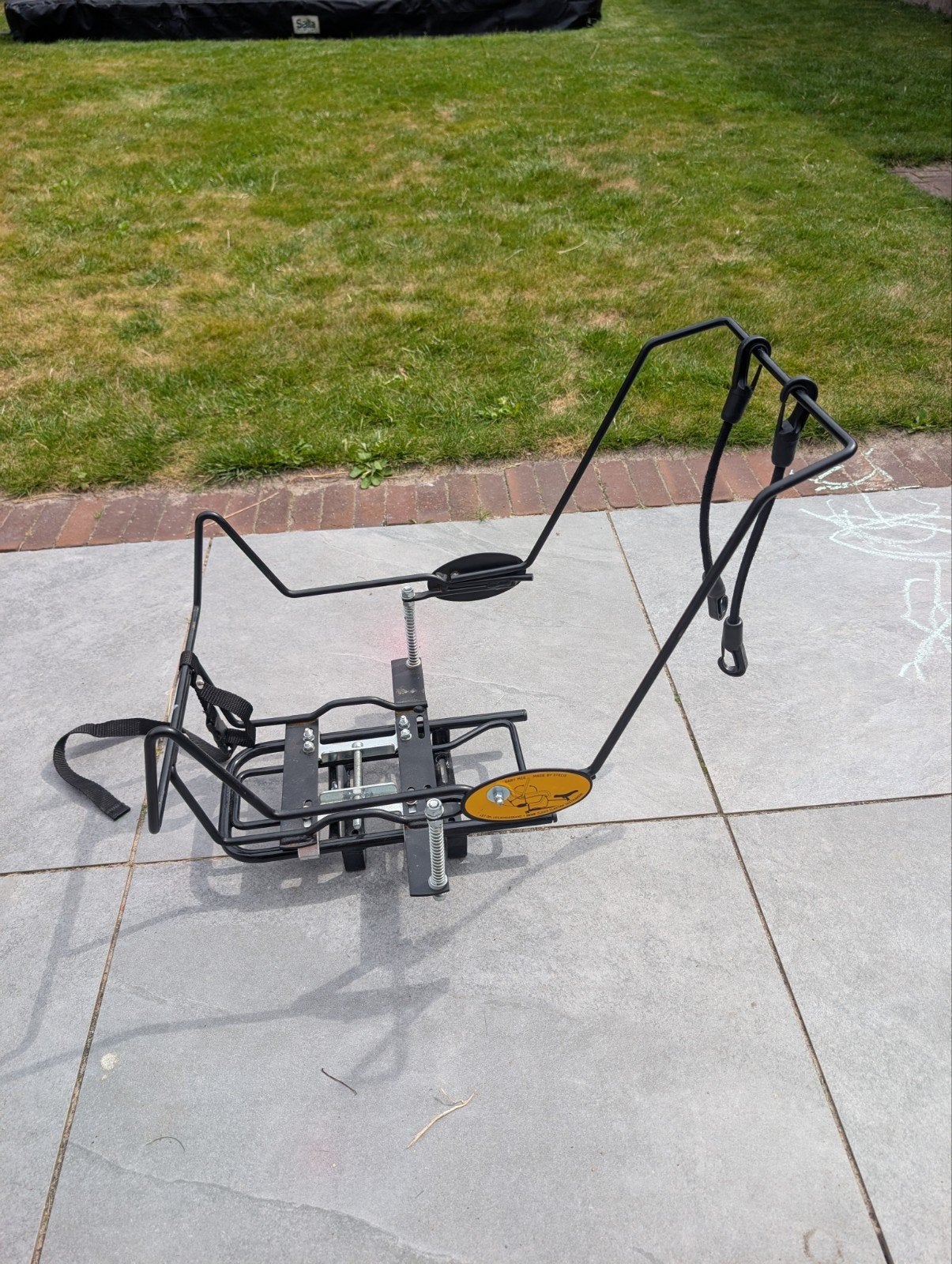Steco babymee maxi cosi drager voor in bakfiets, Fietsen en Brommers, Fietsen | Bakfietsen, Ophalen, Zo goed als nieuw, 1 kind