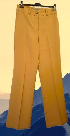 GEISHA💎 pantalon wijde pijpen mt 36, Geisha, Verzenden, Geel, Zo goed als nieuw
