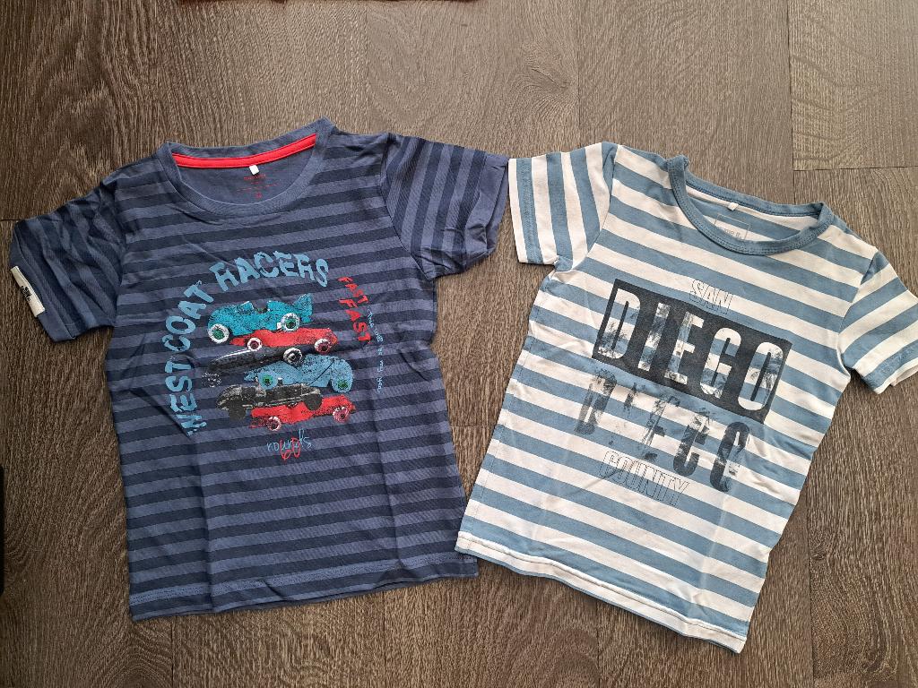 2x Jongens Shirt  Name-it  - 98   jusa17, Kinderen en Baby's, Kinderkleding | Maat 98, Ophalen of Verzenden, Zo goed als nieuw