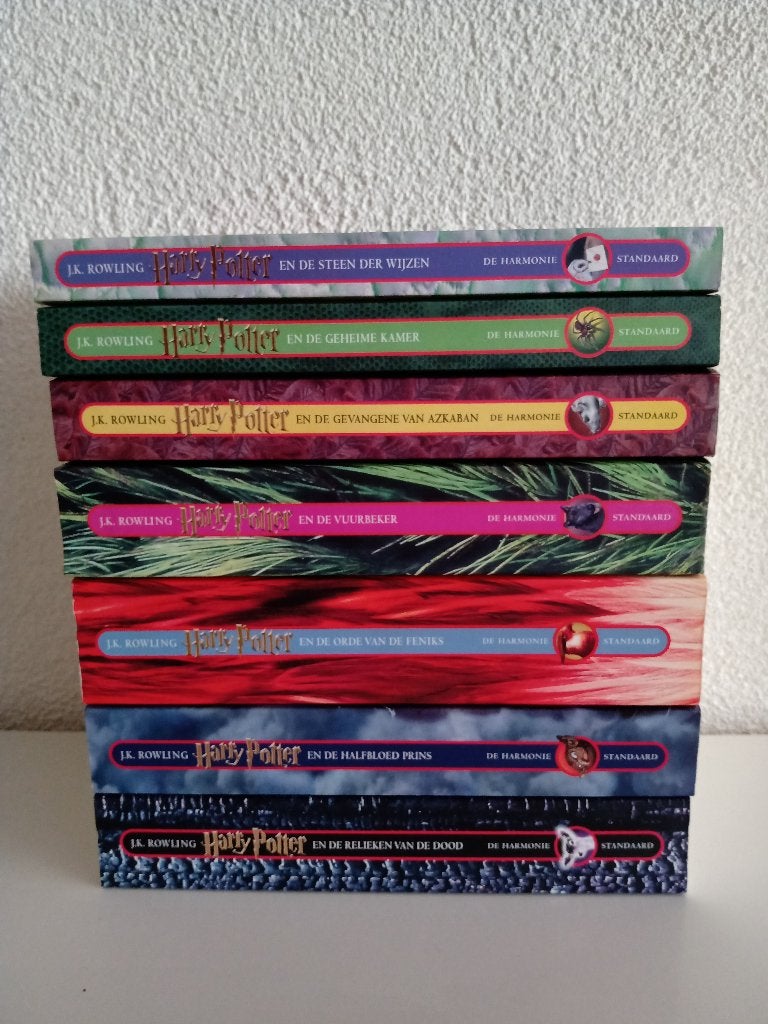 Complete Serie Boeken van HARRY POTTER (7 stuks), Boeken, Ophalen of Verzenden, Gelezen, J.K. Rowling