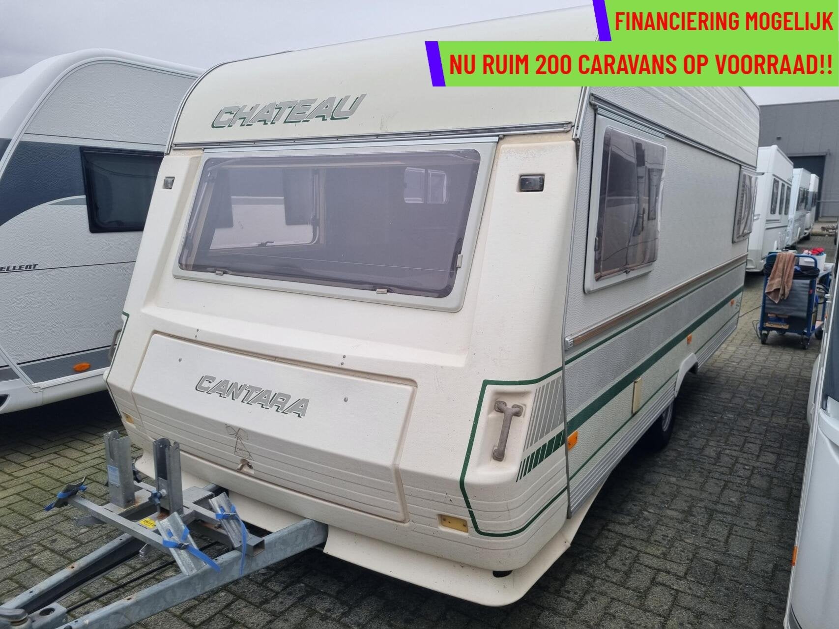 Chateau 948 cantara RONDZIT + VOORTENT + LICHT, Caravans en Kamperen, Serviceluik, Chateau, Rondzit, Bedrijf