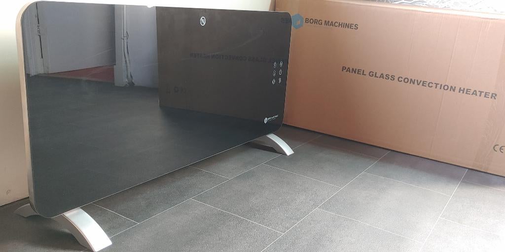 Borg Glazen Paneel Verwarming - Convector - Wifi, 30 tot 80 cm, Hoog rendement (Hr), Ophalen of Verzenden, 60 tot 150 cm