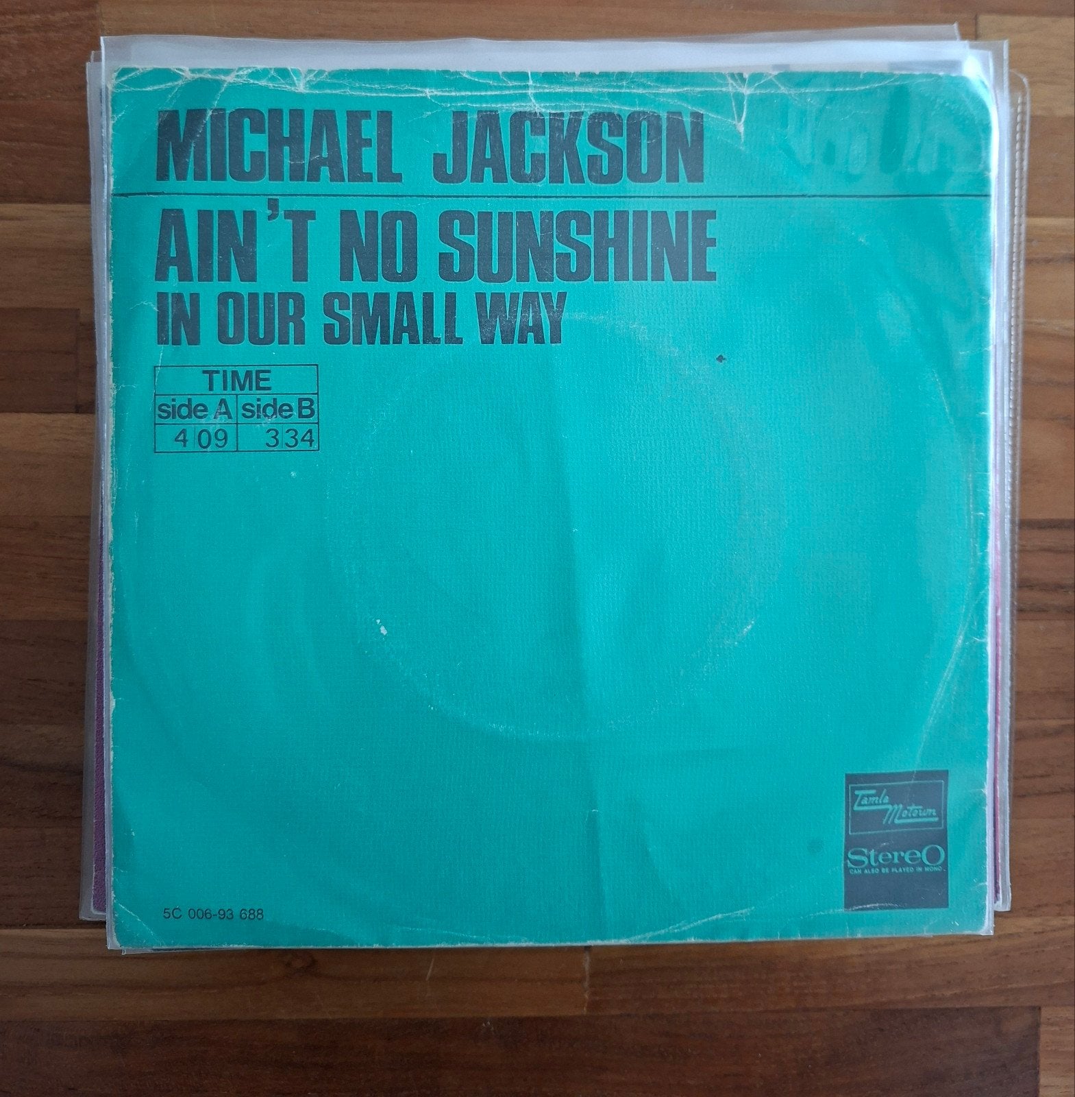 Jackson, Michael  - Ain t no sunshine - Single is TOP, Verzenden, Gebruikt, 7 inch, Pop