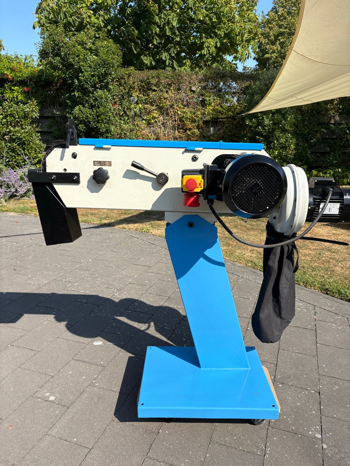 Professionele Bandschuurmachine, Doe-het-zelf en Verbouw, Ophalen, Gebruikt, 1200 watt of meer, Bandschuurmachine
