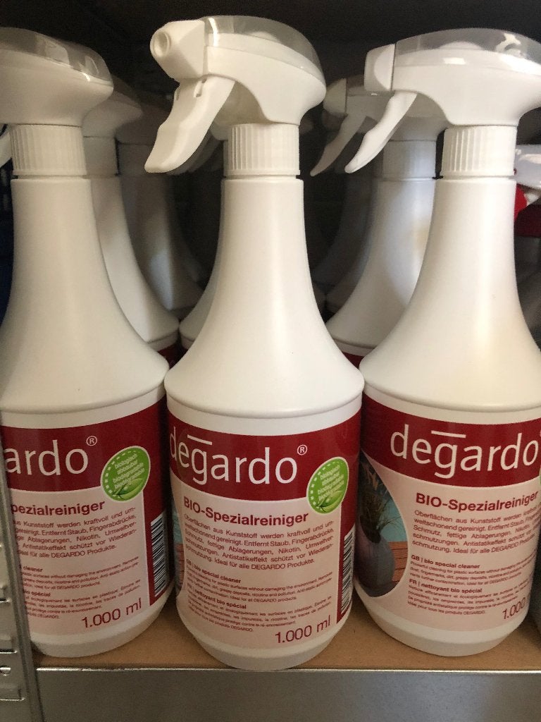 Nieuw 13 Degardo BIO Spezialreiniger kunststof reiniger vet, Ophalen of Verzenden