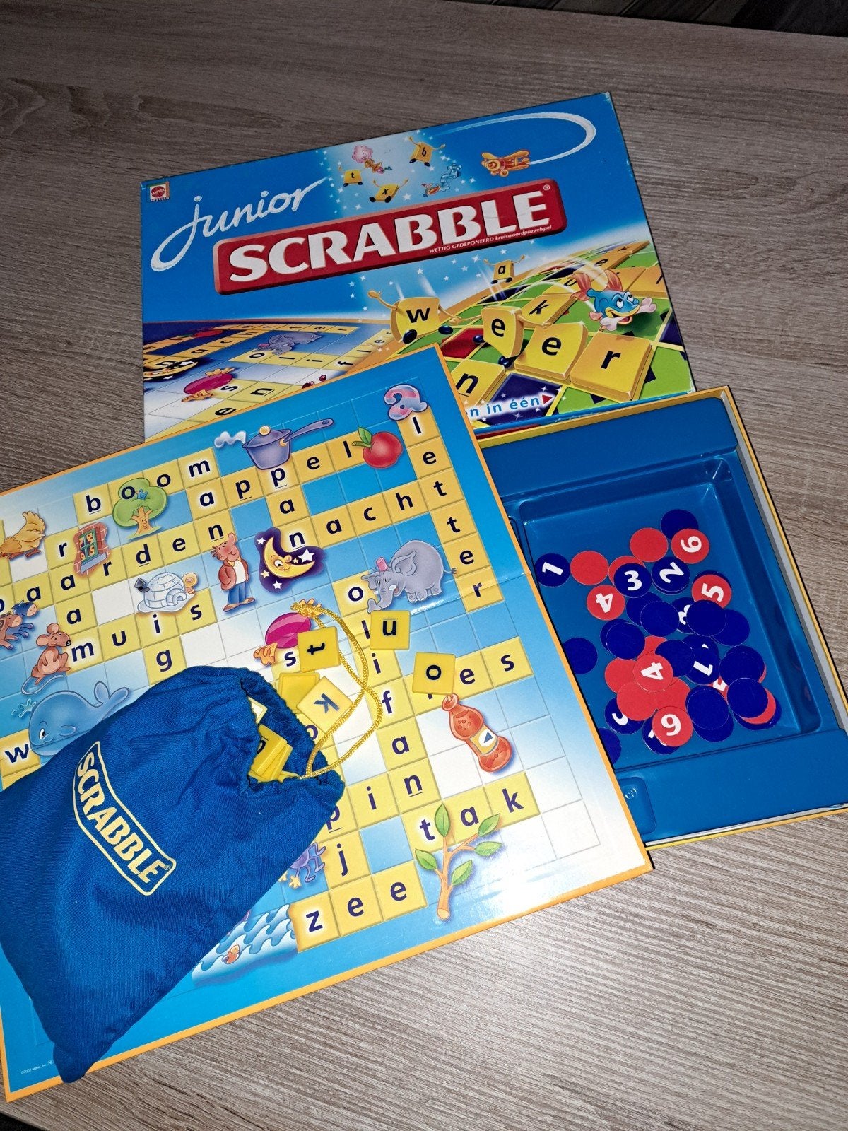 Scrabble junior, Ophalen of Verzenden