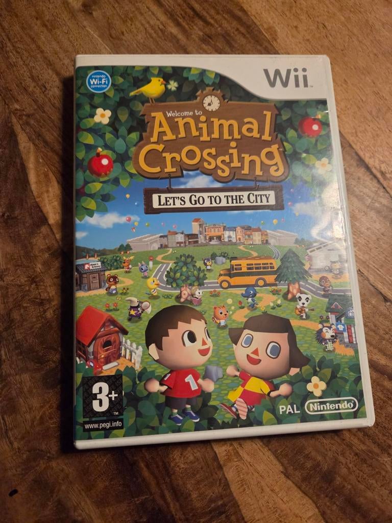 Animal Crossing: Let's Go to the City - Nintendo Wii Game, Spelcomputers en Games, Games | Nintendo Wii, Online, Gebruikt, 1 speler