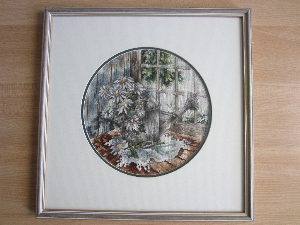 Te Koop  Twee Borduurwerken, Hobby en Vrije tijd, Ophalen of Verzenden, Zo goed als nieuw, Handborduren, Patroon