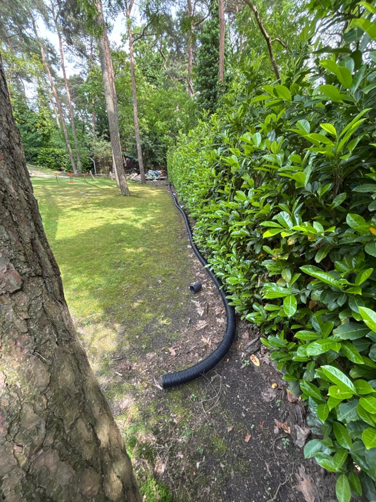 23 meter drainagebuis 100mm, Doe-het-zelf en Verbouw, Buizen en Afvoer, Ophalen, Gebruikt, 6 meter of meer, 80 mm of meer