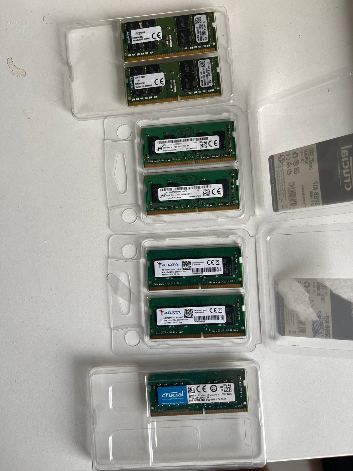 Laptop geheugen, Computers en Software, RAM geheugen, Ophalen, Zo goed als nieuw, Laptop