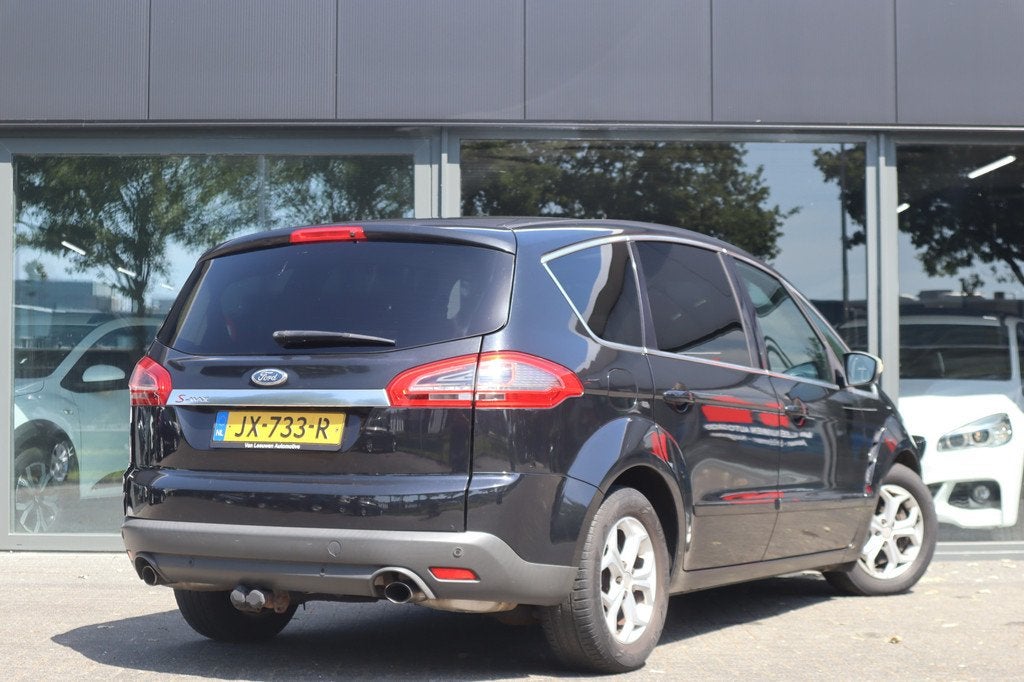 Ford S-Max 2.0 EcoBoost S Edition | Pano | Leder | Trekhaak, Auto's, Ford, Euro 5, 1976 cc, Gebruikt, Zwart