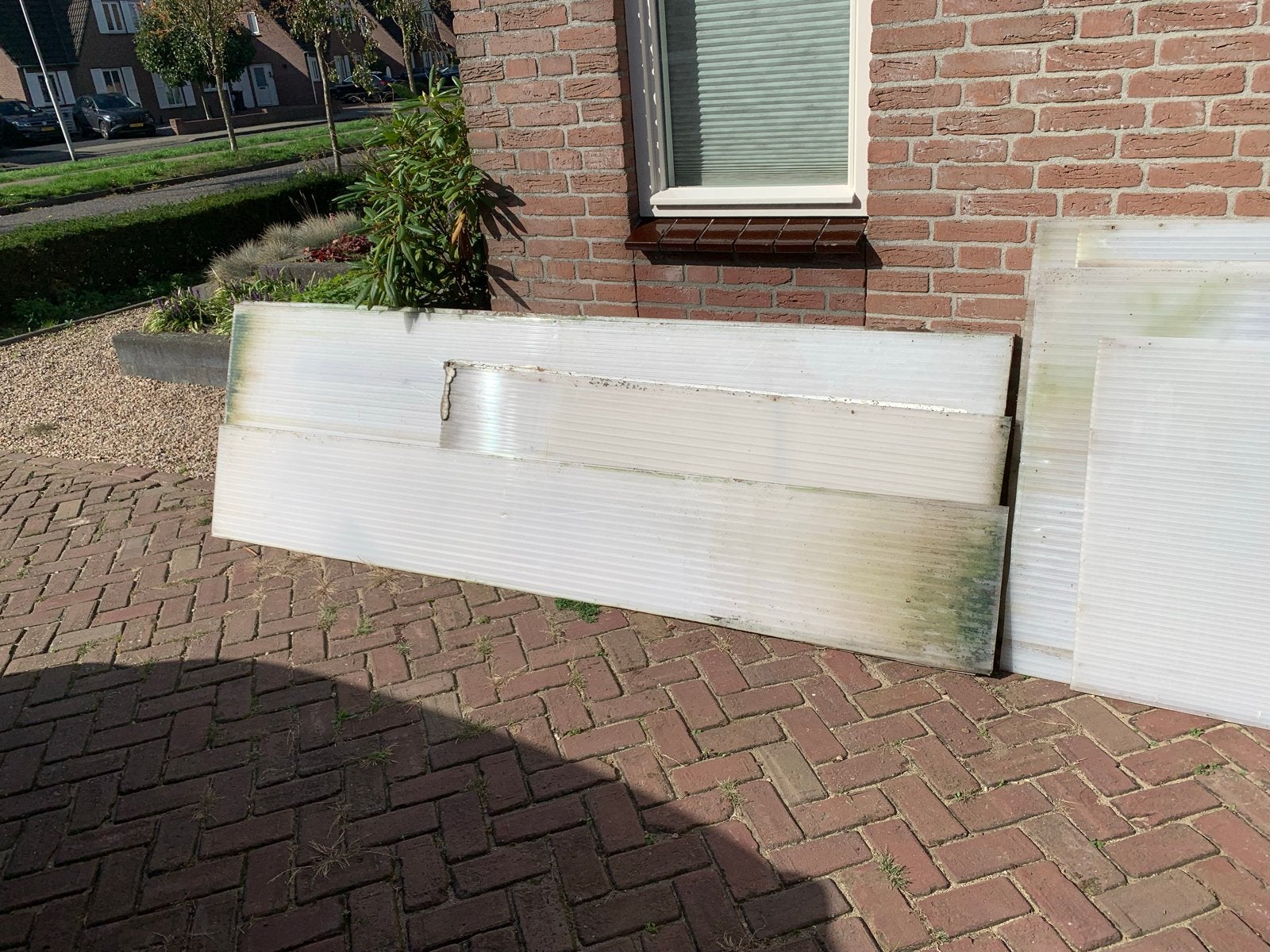 Polycarbonaat platen voor kas of overkapping, Tuin en Terras, Ophalen, Overige materialen, Kweekkas, Polycarbonaat