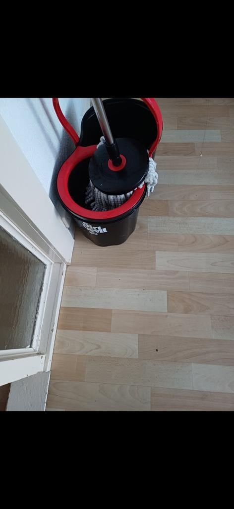 Dirt Dewil mop set met emmer(wasbaar), Ophalen of Verzenden