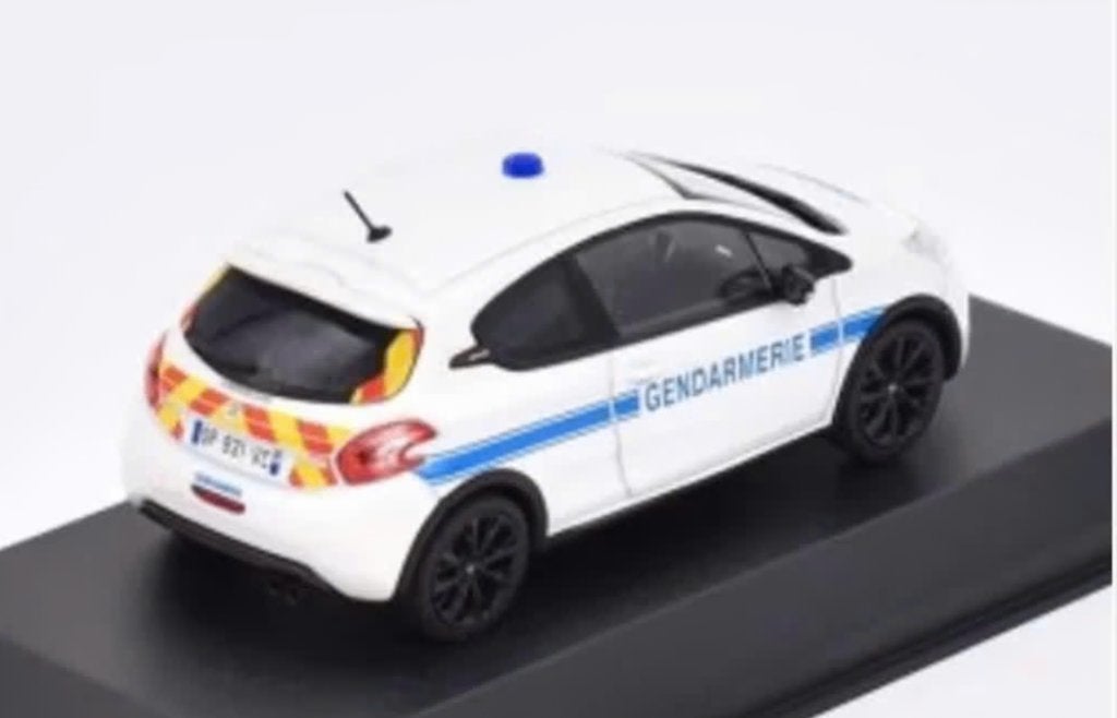 Peugeot 208 GTi 30TH 2014 Gendarmerie 1:43 NOREV ref: 472829, Verzenden, Nieuw, Auto, Norev