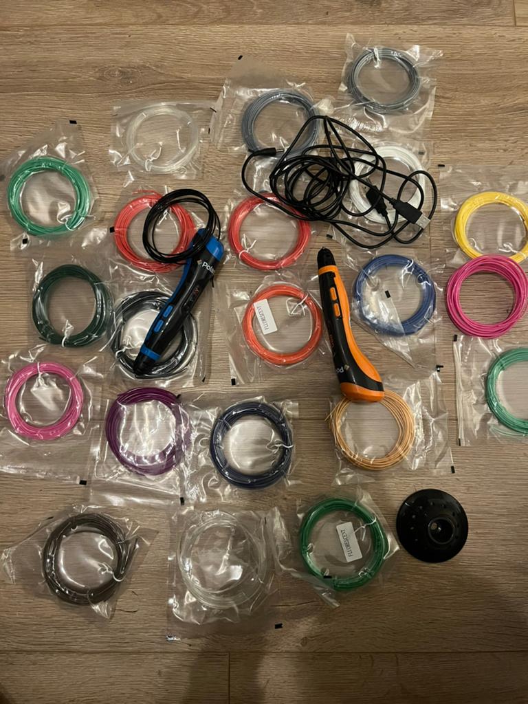 Polaroid 3D Pen PLAY + PRO + 20 Filament Rollen, Ophalen of Verzenden