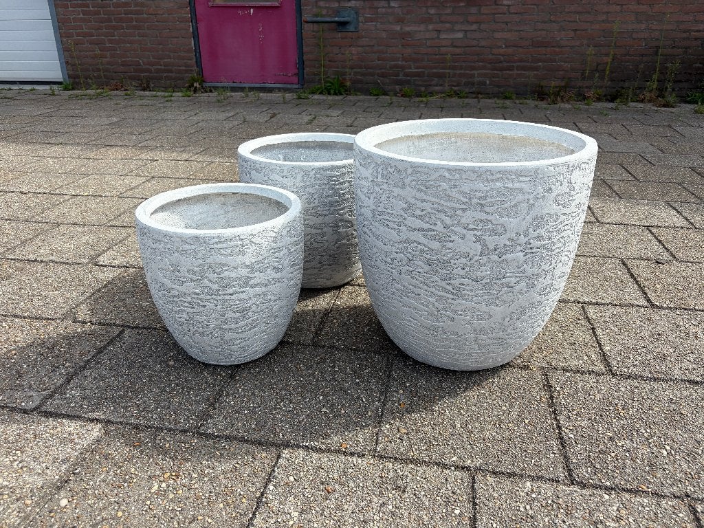 bloembakken/plantenbakken NIEUW, Ophalen, Overige materialen, Minder dan 60 cm, Rond