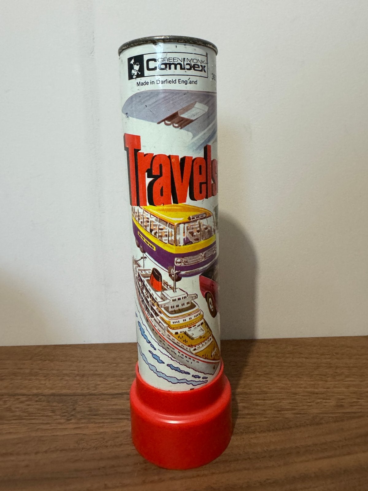 Vintage Kaleidoscoop Toverkijker Jaren '70 - Combex Travels, Ophalen of Verzenden, Gebruikt