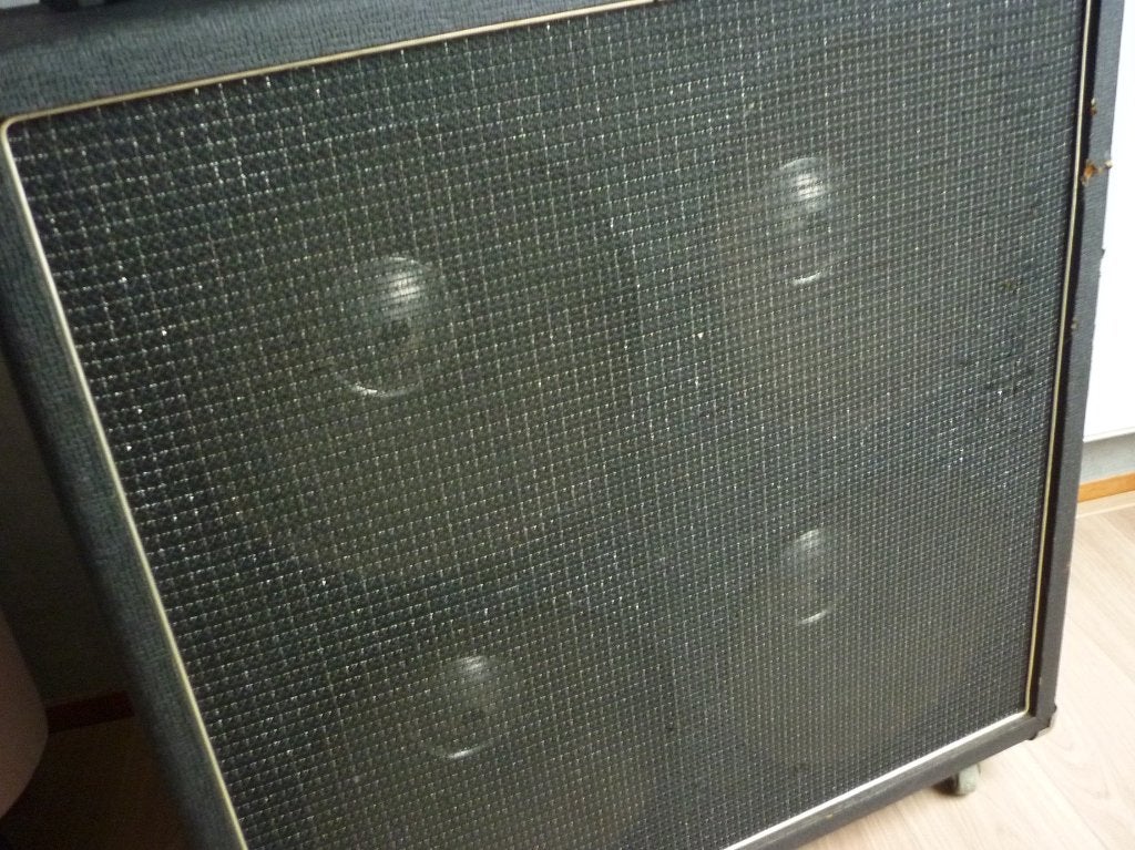 cabinet met 4 Rola Celestion G1250M 8 ohm speakers, Ophalen, Gebruikt, Elektrische gitaar