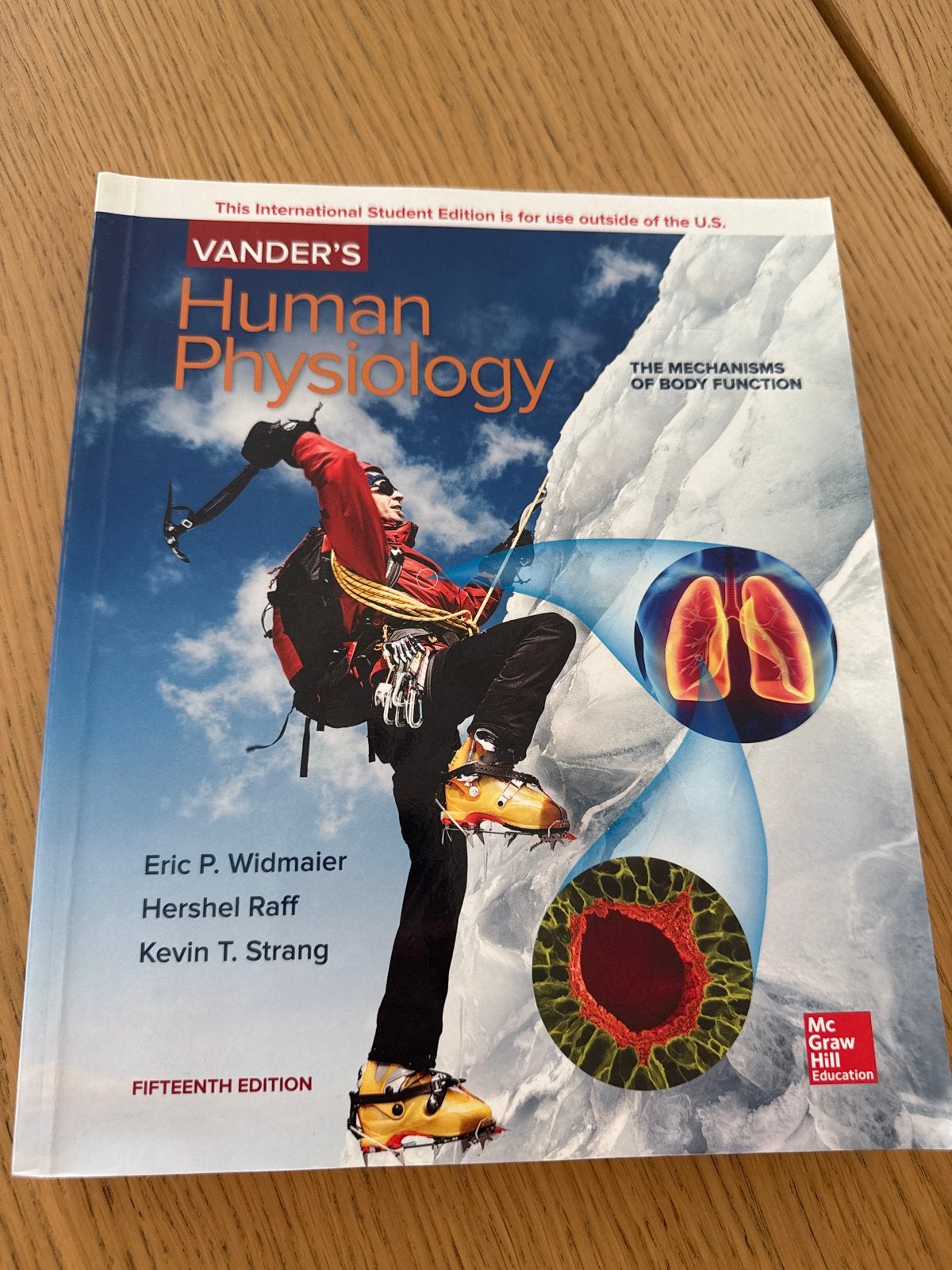 Vander's Human Physiology - 15e editie, Boeken, Ophalen of Verzenden, Beta, Zo goed als nieuw, HBO