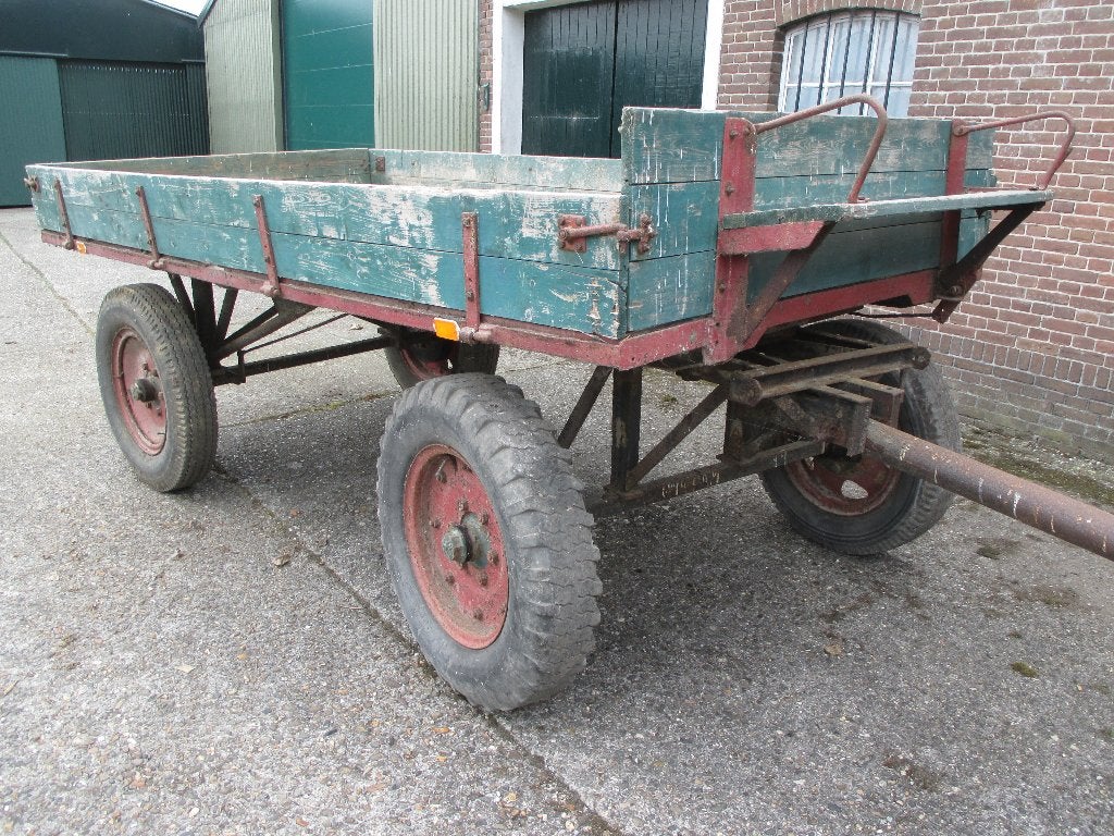 landbouwwagen, Ophalen, Gebruikt